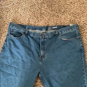 Plus Size Men’s Blue Jeans